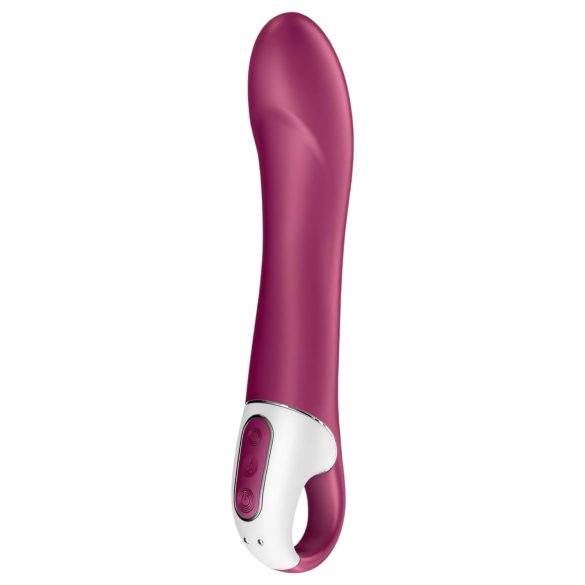Satisfyer Big Heat - G-punkti vibraator - akuga, soojenev - punane