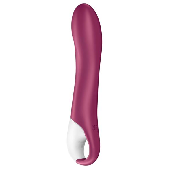 Satisfyer Big Heat - G-punkti vibraator - akuga, soojenev - punane