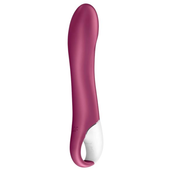 Satisfyer Big Heat - G-punkti vibraator - akuga, soojenev - punane