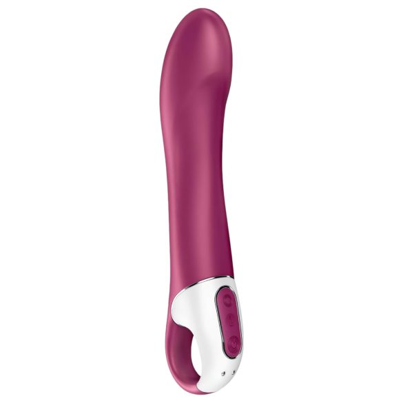 Satisfyer Big Heat - G-punkti vibraator - akuga, soojenev - punane