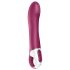 Satisfyer Big Heat - G-punkti vibraator - akuga, soojenev - punane