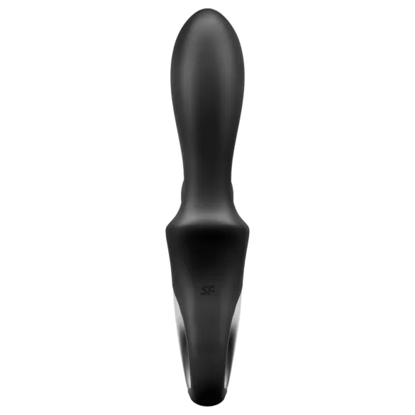 Satisfyer Heat Climax+ - rakenduse juhitav soojendusega anaalvibraator (must)