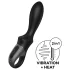 Satisfyer Heat Climax - rakendusega juhitav soojendusega anaalvibraator (must)