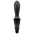 Satisfyer Heat Climax - must anaalvibraator (must)