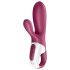 Satisfyer Hot Bunny - nutikas soojendav kliitorivibraator (punane)