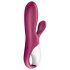 Satisfyer Hot Bunny - nutikas soojendav kliitorivibraator (punane)