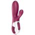 Satisfyer Hot Bunny - nutikas soojendav kliitorivibraator (punane)
