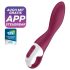 Satisfyer Heated Thrill - nutikas soojendav vibraator (punane)