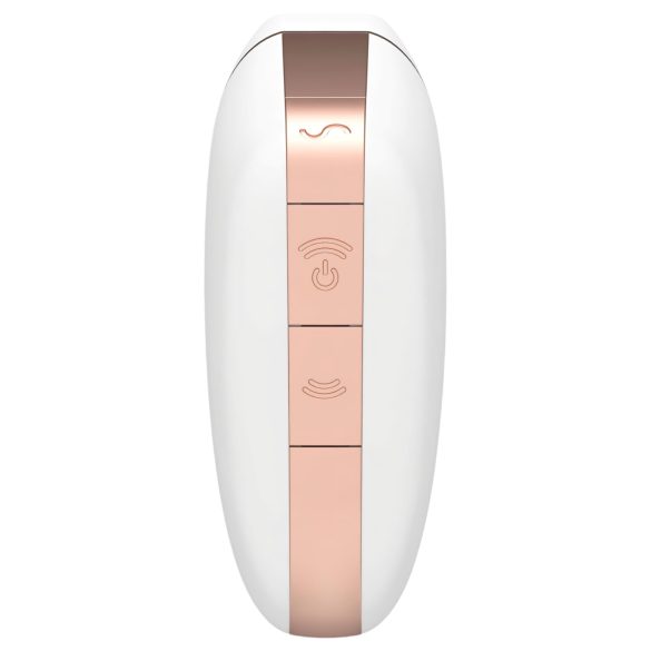 Satisfyer Love Triangle - nutikas õhulainetega kliitoristimulaator - valge