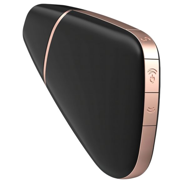 Satisfyer Love Triangle - nutikas õhulainetega kli stimulaator - must