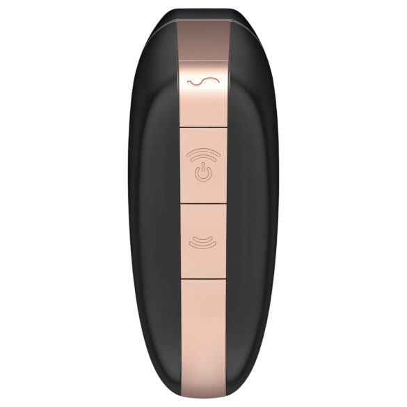 Satisfyer Love Triangle - nutikas õhulainetega kli stimulaator - must