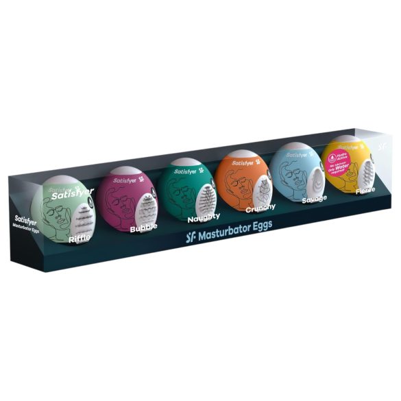 Satisfyer Egg Set - munavibraatorite komplekt 6 tk