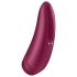 Satisfyer Curvy 1+ - nutikas õhulainete klitoristimulaator - punane