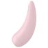 Satisfyer Curvy 2+ - kliitoristimulaator õhulainetega - roosa