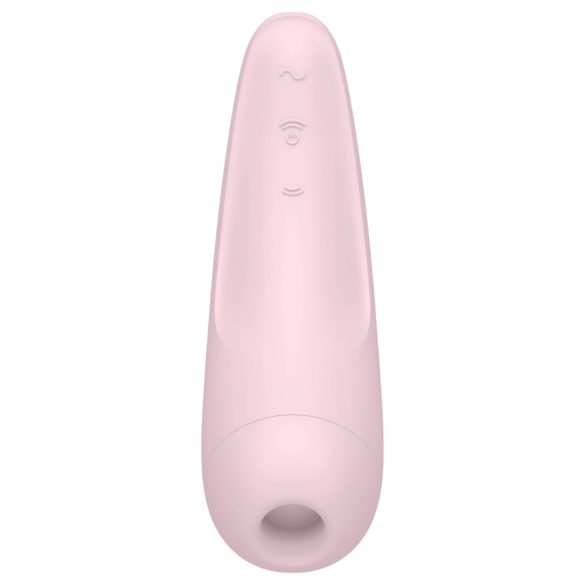 Satisfyer Curvy 2+ - kliitoristimulaator õhulainetega - roosa
