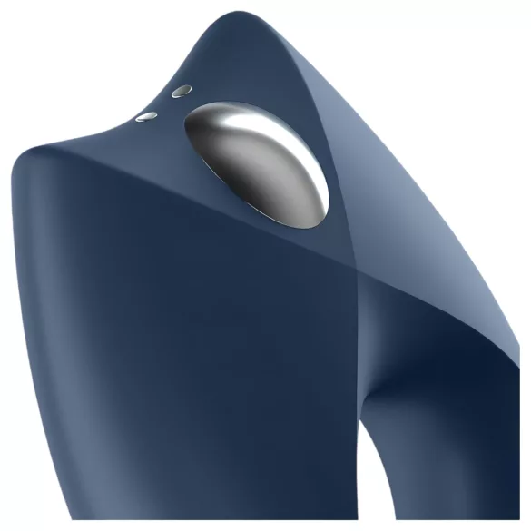 Satisfyer Royal One - vibreeriv nutikas peenisekumm - sinine