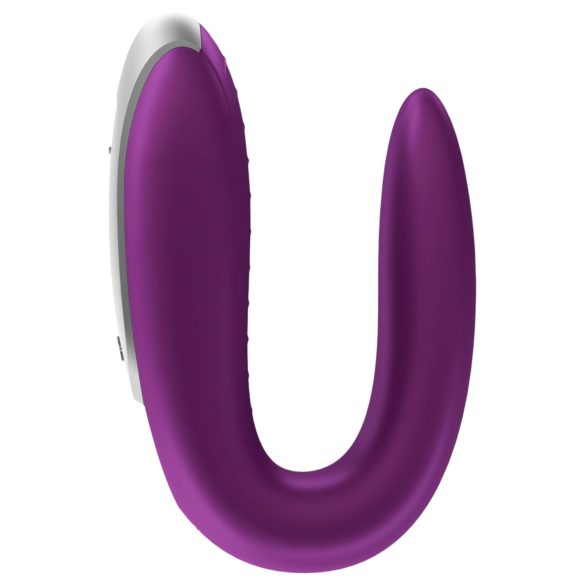 Satisfyer Double Fun - paaridele vibraator - nutifunktsioon - lilla