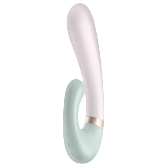 Satisfyer Heat Wave - nutikas, soojendav käevibraator (piparmünt)