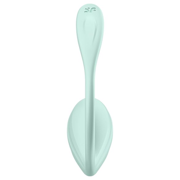Satisfyer Smooth Petal - nutikas vibreeriv muna (roheline)