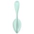 Satisfyer Smooth Petal - nutikas vibraator-muna (roheline)