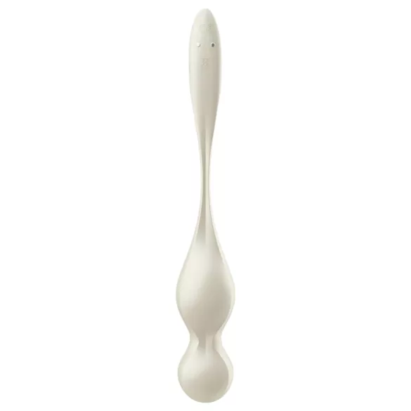 Satisfyer Love Birds 1 - nutika vibraatoriga geishakuulid - valge