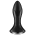 Satisfyer Rotator Plug 1 - anaalvibraator kuulidega - must