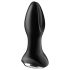 Satisfyer Rotator Plug 2 - helmestega anaalvibraator (must)