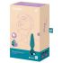 Satisfyer Plug-ilicious 1 - nutikas anaaldildo (roheline)