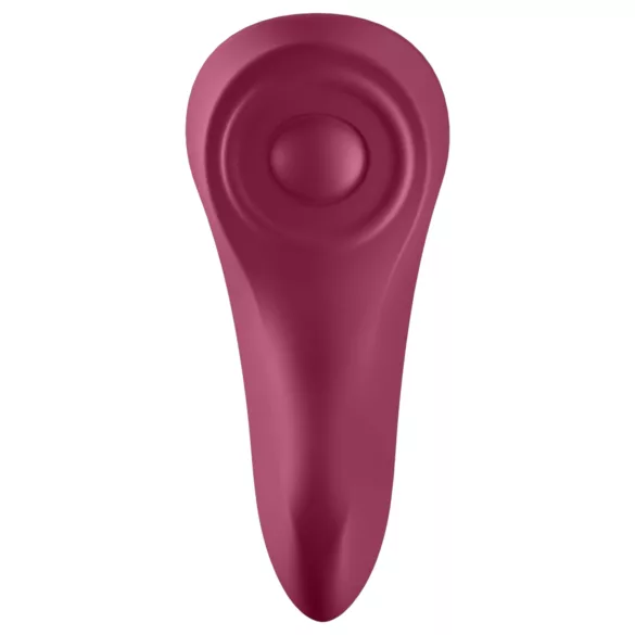 Satisfyer Sexy Secret - rakendusega juhitav vibraatoriga aluspüks (punane)
