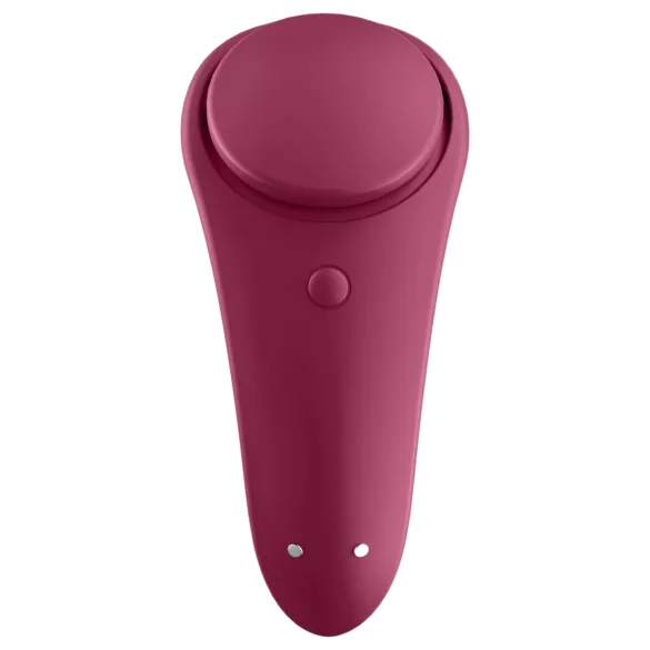 Satisfyer Sexy Secret - rakendusega juhitav vibraatoriga aluspüks (punane)