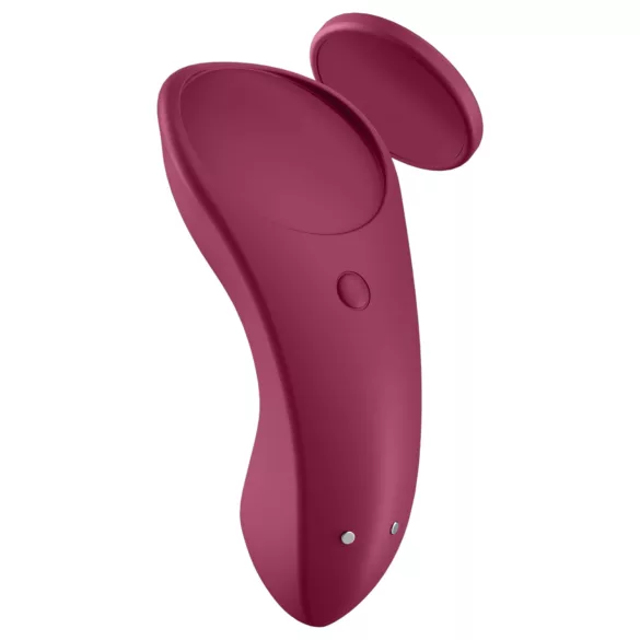 Satisfyer Sexy Secret - rakendusega juhitav vibraatoriga aluspüks (punane)