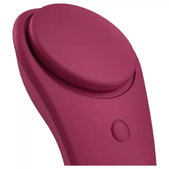 Satisfyer Sexy Secret - rakendusega juhitav vibraatoriga aluspüks (punane)