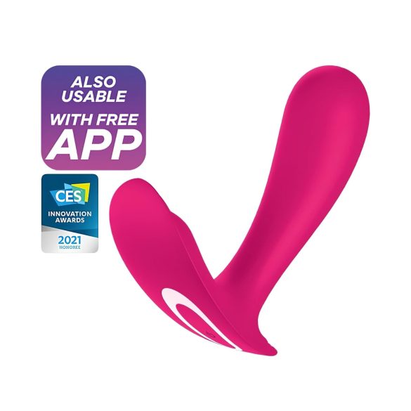 Satisfyer Top Secret - nutikas vibraator kahe mootoriga - roosa