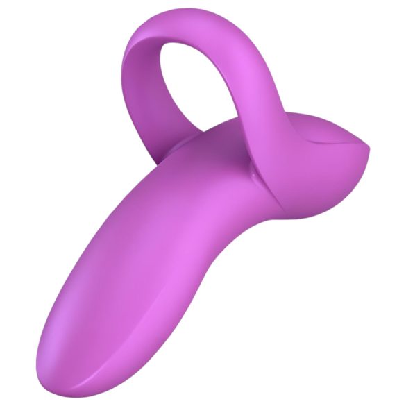 Satisfyer Bold Lover - laetav, veekindel sõrmvibraator (roosa)