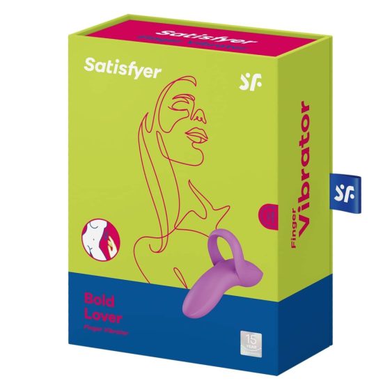 Satisfyer Bold Lover - rechargeable, waterproof finger vibrator (pink)