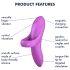 Satisfyer Julge Armastaja - laetav, veekindel sõrmevibraator (roosa)