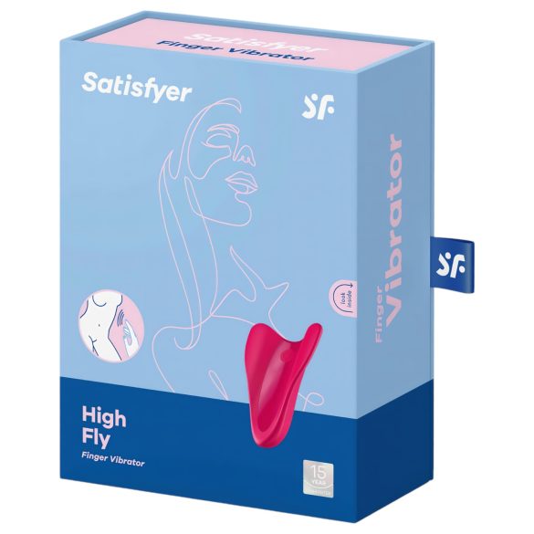 Satisfyer High Fly - akuga veekindel kliitorivibraator - roosa