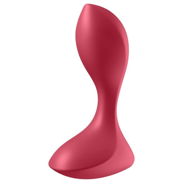 Satisfyer Backdoor Lover - akuga veekindel anaalvibraator - punane