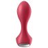 Satisfyer Backdoor Lover - akuga veekindel anaalvibraator - punane