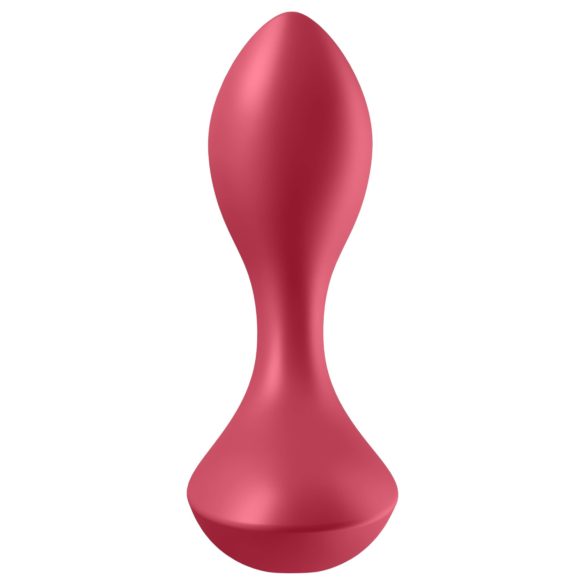 Satisfyer Backdoor Lover - akuga veekindel anaalvibraator - punane