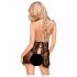 Penthouse Libido Boost - pitsiline babydoll ja stringid (must) - L/XL