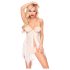 Penthouse Sweet Beast - valge roosiline beebidoll komplekt