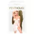 Penthouse Sweet Beast - babydoll pesukomplekt roosimuster valge
