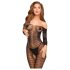 Penthouse Dreamy Diva - seksikas catsuit cikk-cakk must
