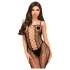 Penthouse Drop-Dead - võrkmustriga avatud catsuit - must - XL