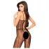 Penthouse Drop-Dead - võrkmustriga avatud catsuit - must - XL