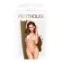 Penthouse Double Spice - pitsiline rinnahoidja komplekt - nude - L/XL