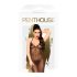 / Penthouse Love on Fire - pikk, särav, läbipaistev kleit stringidega (must) - L/XL