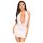 Penthouse Heart Rob - kaelapaelaga kleit ja stringid (valge) - M/L