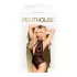 Penthouse Toxic Powder - naiste kaelarihmaga bodi - must - M/L